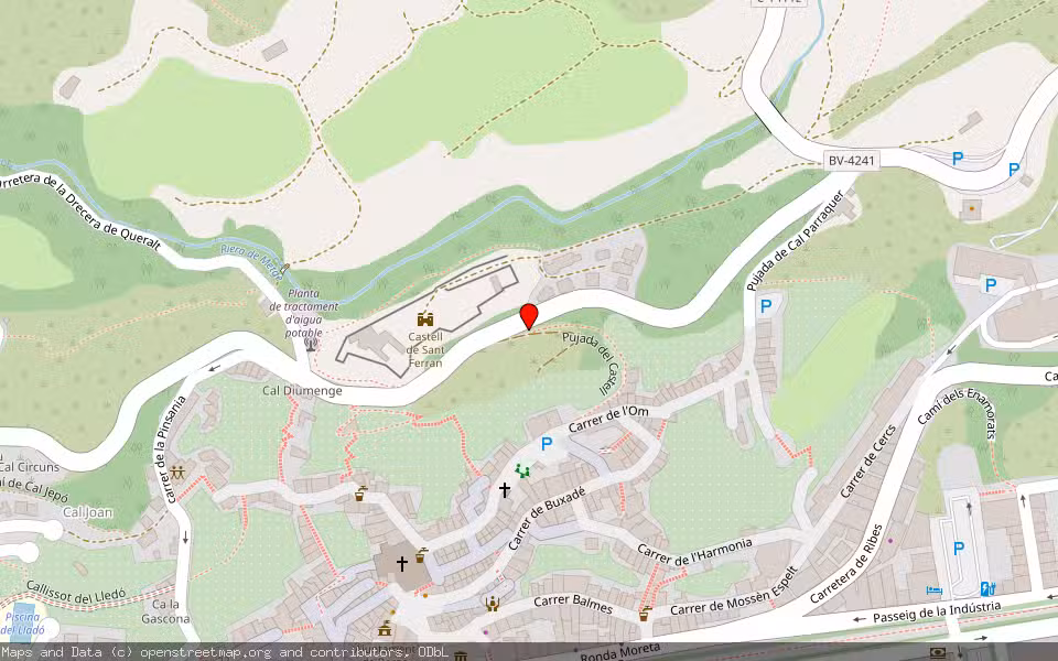 Mapa de Subasta Inmueble (Otros) en Berga, Barcelona