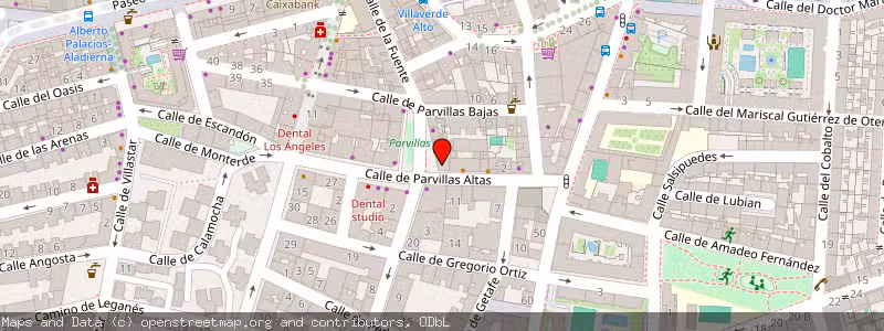 Mapa de Subasta de Inmueble (Vivienda) en Madrid, Madrid 