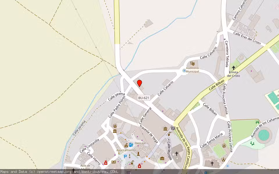 Mapa de Subasta Inmueble (Vivienda) en Villadiego, Burgos