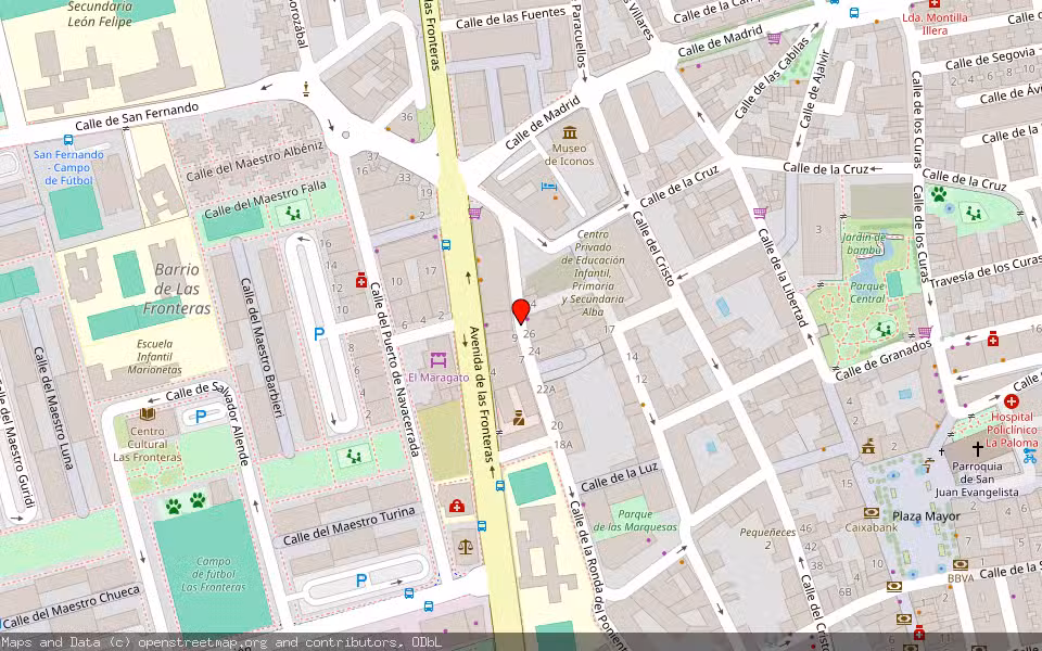 Mapa de Subasta Inmueble (Garaje) en Torrejon De Ardoz, Madrid