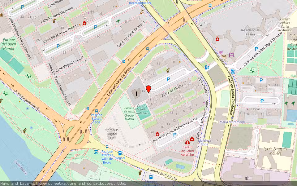 Mapa de Subasta Inmueble (Vivienda) en Zaragoza