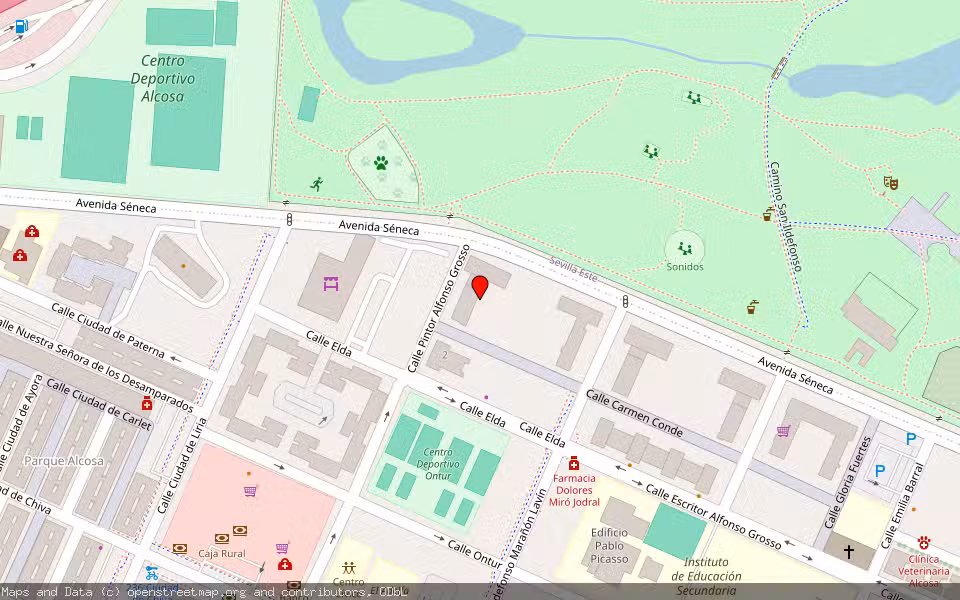 Mapa de Subasta Inmueble (Vivienda) en Sevilla