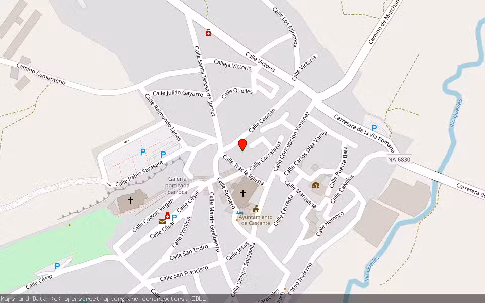 Mapa de Subasta Inmueble (Vivienda) en Cascante, Navarra