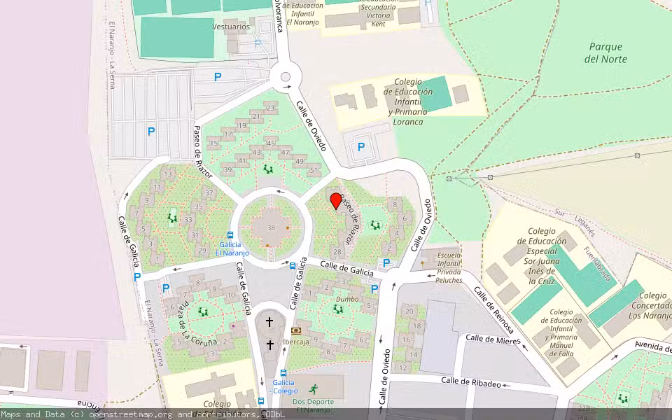 Mapa de Subasta Inmueble (Vivienda) en Fuenlabrada, Madrid