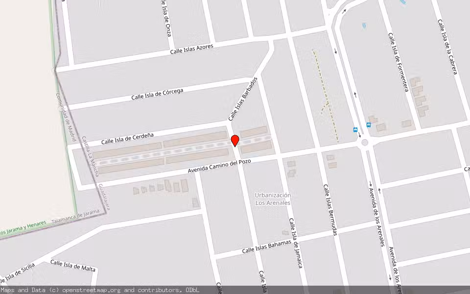 Mapa de Subasta Inmueble (Vivienda) en Casar (el), Guadalajara