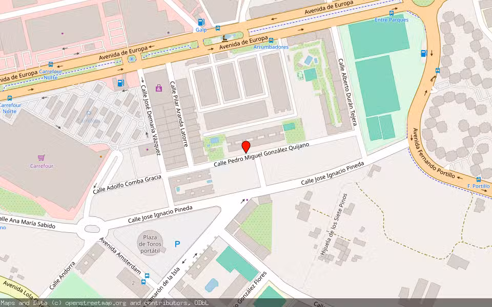 Mapa de Subasta Inmueble (Vivienda) en Jerez De La Frontera, Cádiz