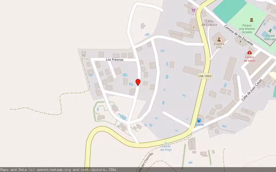 Mapa de Subasta Inmueble (Solar) en Jadraque, Guadalajara