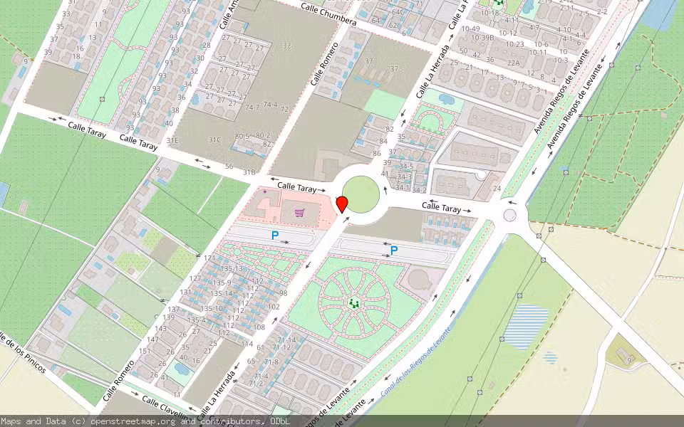 Mapa de Subasta Inmueble (Vivienda) en Los Montesinos, Alicante/Alacant