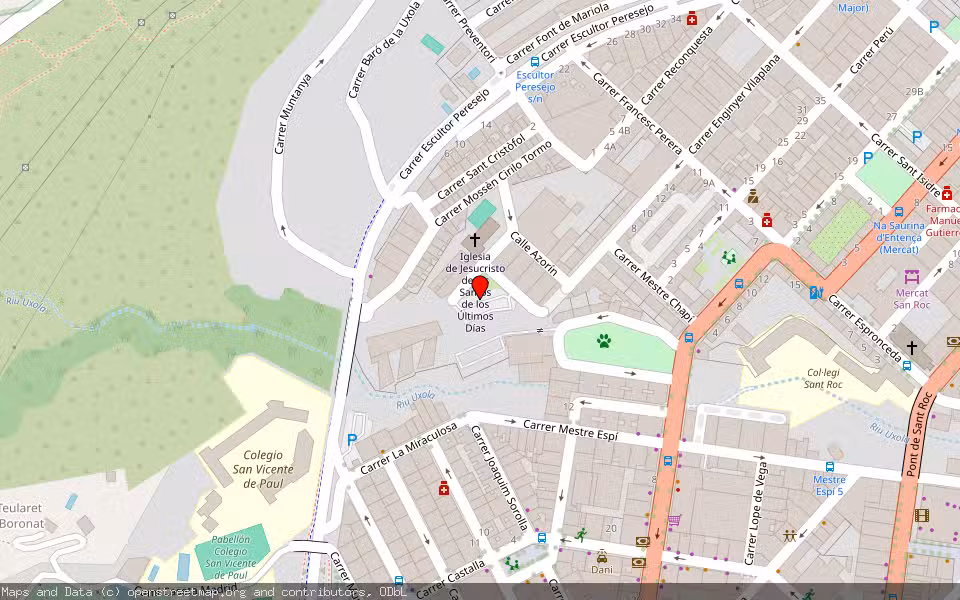 Mapa de Subasta Inmueble (Vivienda) en Alcoy, Alicante/Alacant