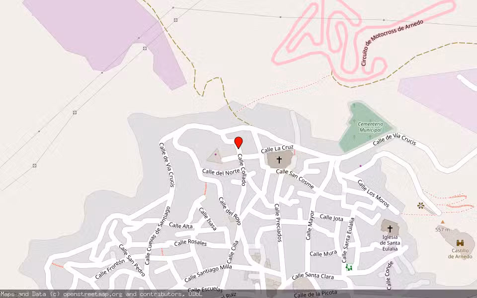 Mapa de Subasta Inmueble (Otros) en Arnedo., La Rioja