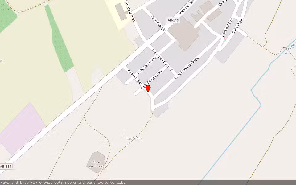 Mapa de Subasta Inmueble (Vivienda) en San Pedro, Albacete