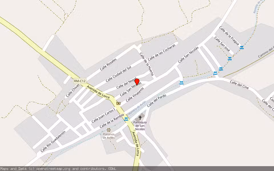 Mapa de Subasta Inmueble (Vivienda) en Lorca, Murcia
