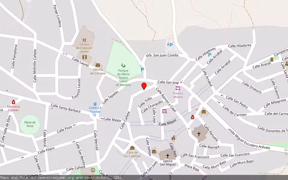 Mapa de Subasta Inmueble (Finca rústica) en Corella, Navarra