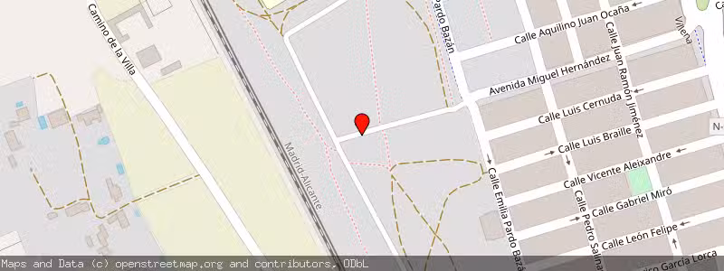 Mapa de Subasta de Inmueble (Solar) en Villena, Alicante 