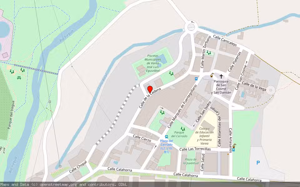 Mapa de Subasta Inmueble (Garaje) en Logroño, La Rioja