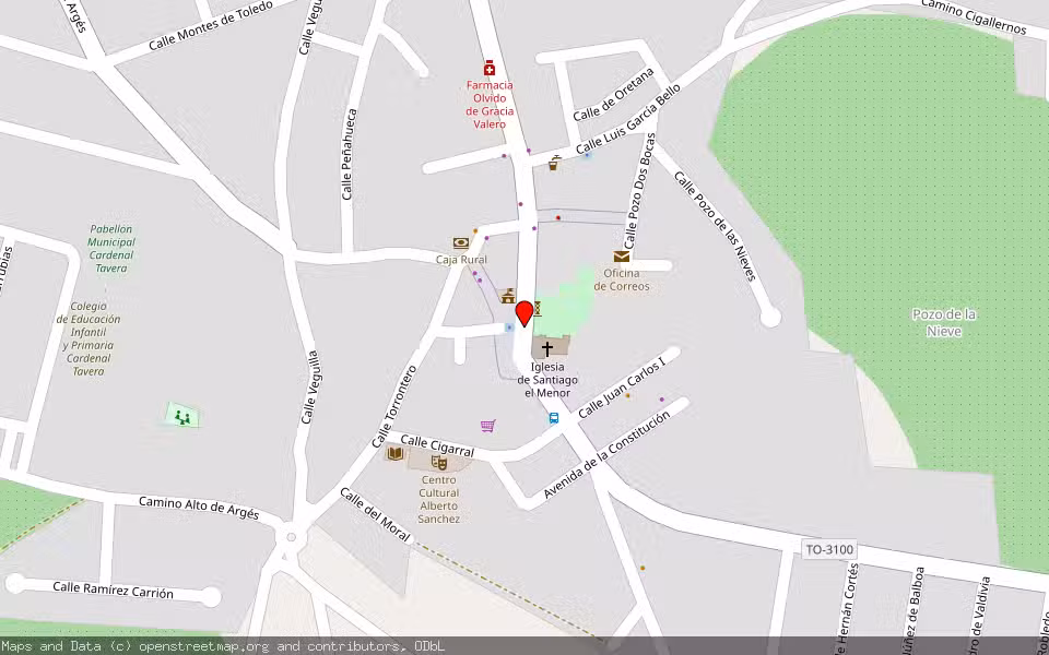 Mapa de Subasta Inmueble (Solar) en Cobisa, Toledo