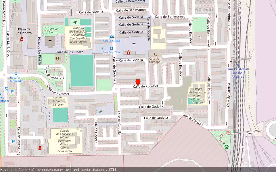 Mapa de Subasta Inmueble (Vivienda) en Madrid