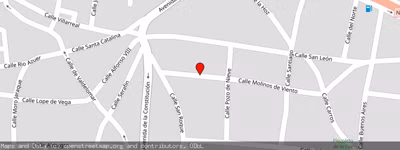 Mapa de Subasta de Inmueble (Solar) en Membrilla, Ciudad Real 