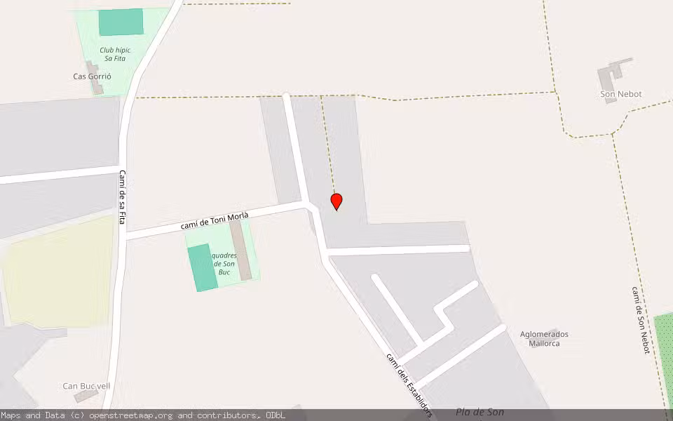Mapa de Subasta Inmueble (Vivienda) en Marratxi, Illes Balears