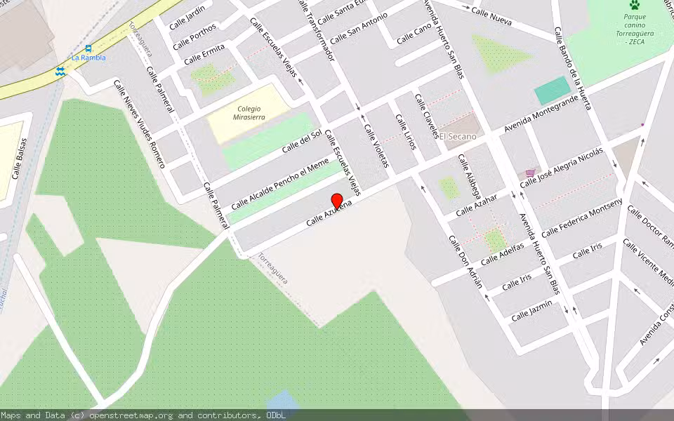 Mapa de Subasta Inmueble (Vivienda) en Murcia