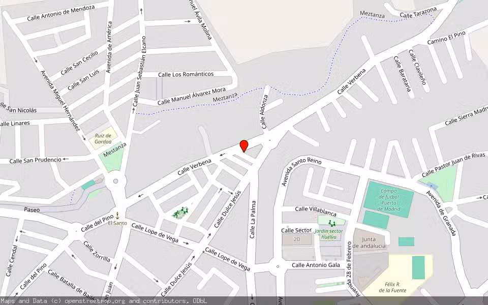 Mapa de Subasta Inmueble (Vivienda) en Andujar, Jaén