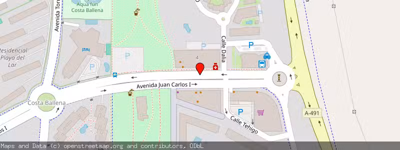 Mapa de Subasta de Inmueble (Garaje) en Rota, Cádiz 