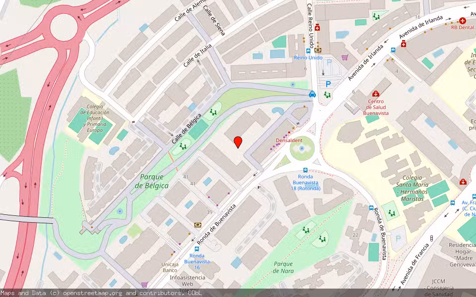 Mapa de Subasta Inmueble (Vivienda) en Toledo