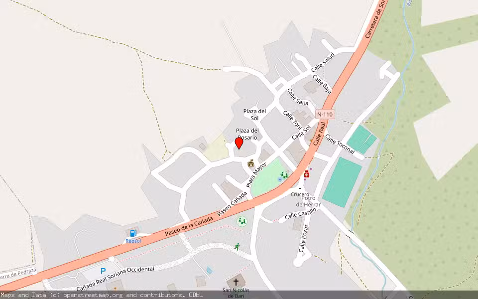 Mapa de Subasta Inmueble (Finca rústica) en Segovia