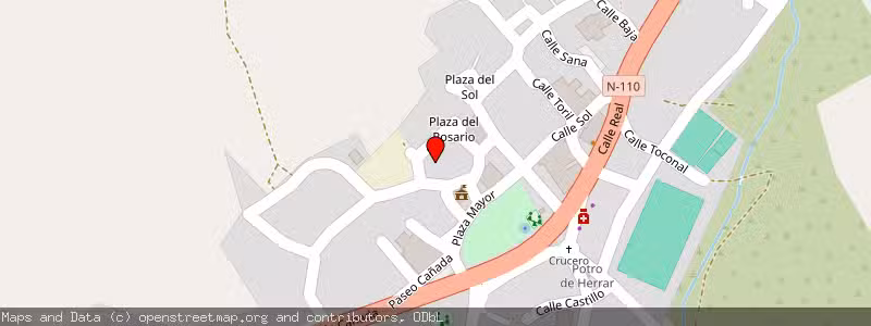 Mapa de Subasta de Inmueble (Finca rústica) en Segovia, Segovia 