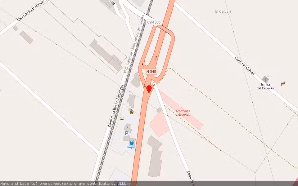 Mapa de Subasta Inmueble (Finca rústica) en Alcalà De Xivert, Castellón/Castelló