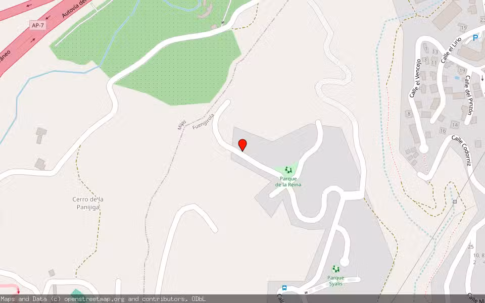 Mapa de Subasta Inmueble (Vivienda) en Fuengirola, Málaga