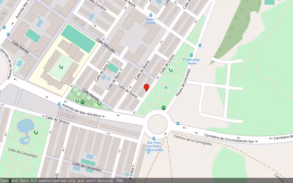 Mapa de Subasta Inmueble (Vivienda) en Valdemoro, Madrid