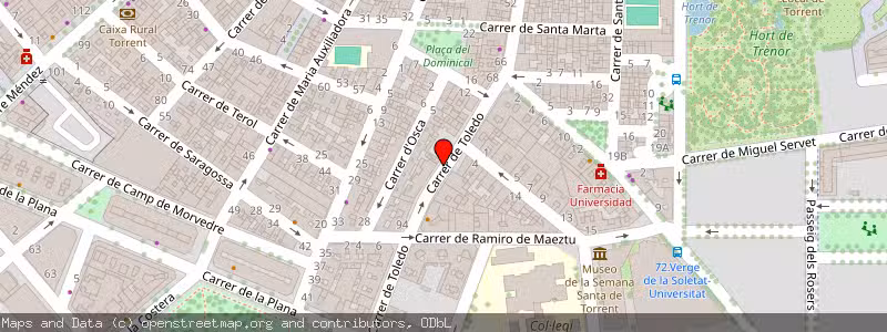Mapa de Subasta de Inmueble (Otros) en Torrent, Valencia 
