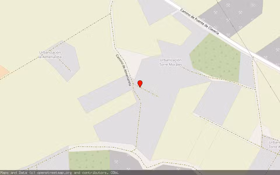 Mapa de Subasta Inmueble (Finca rústica) en Garrapinillos (zaragoza), Zaragoza