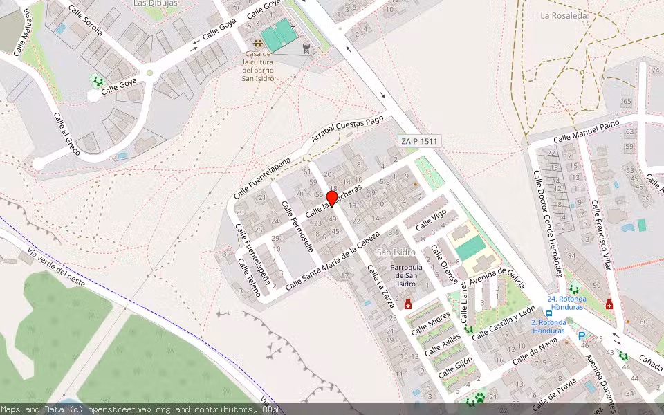Mapa de Subasta Inmueble (Vivienda) en Benavente, Zamora