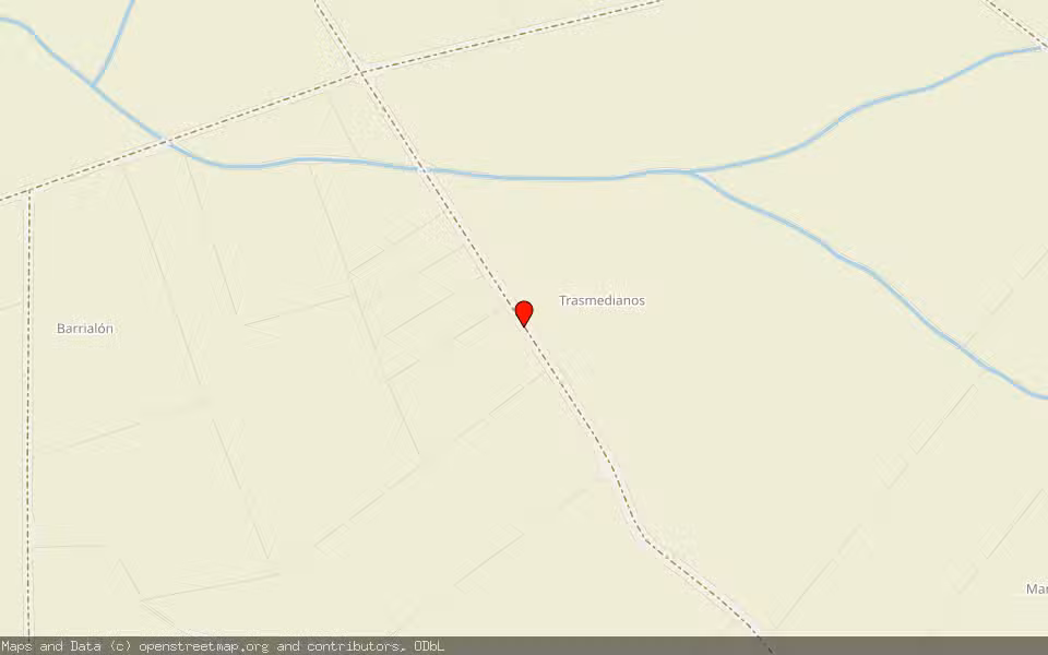 Mapa de Subasta Inmueble (Finca rústica) en Monasterio De Vega, Valladolid