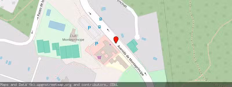 Mapa de Subasta de Inmueble (Local comercial) en Boadilla Del Monte, Madrid 