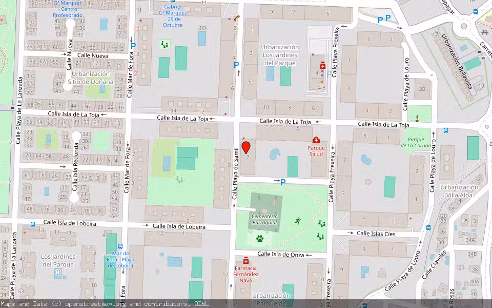 Mapa de Subasta Inmueble (Vivienda) en Collado Villalba, Madrid