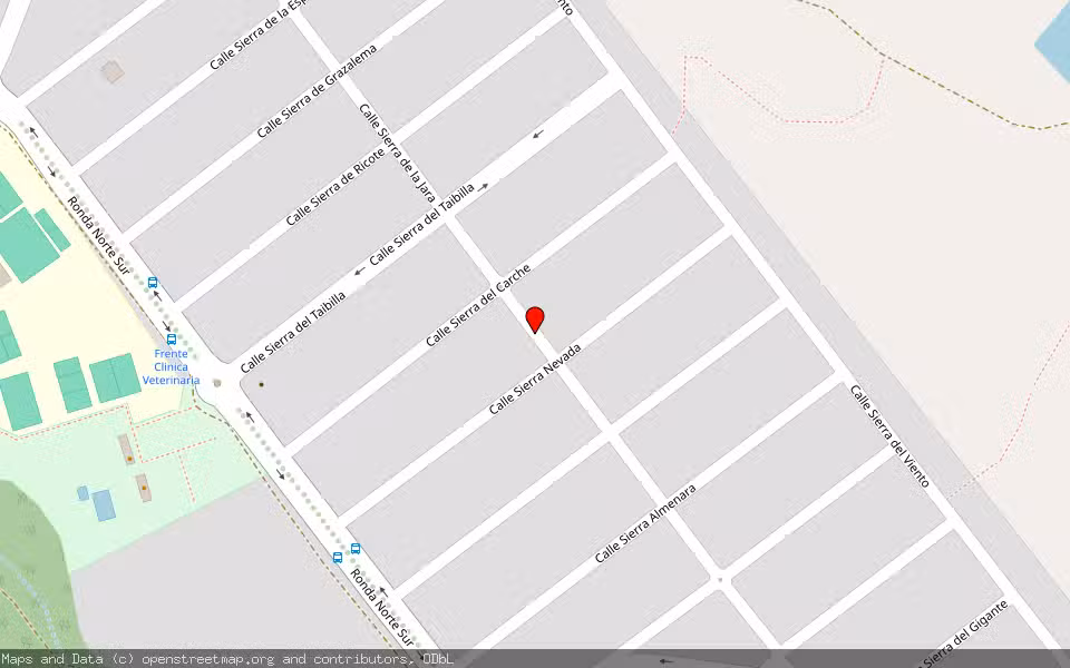 Mapa de Subasta Inmueble (Solar) en Molina De Segura, Murcia