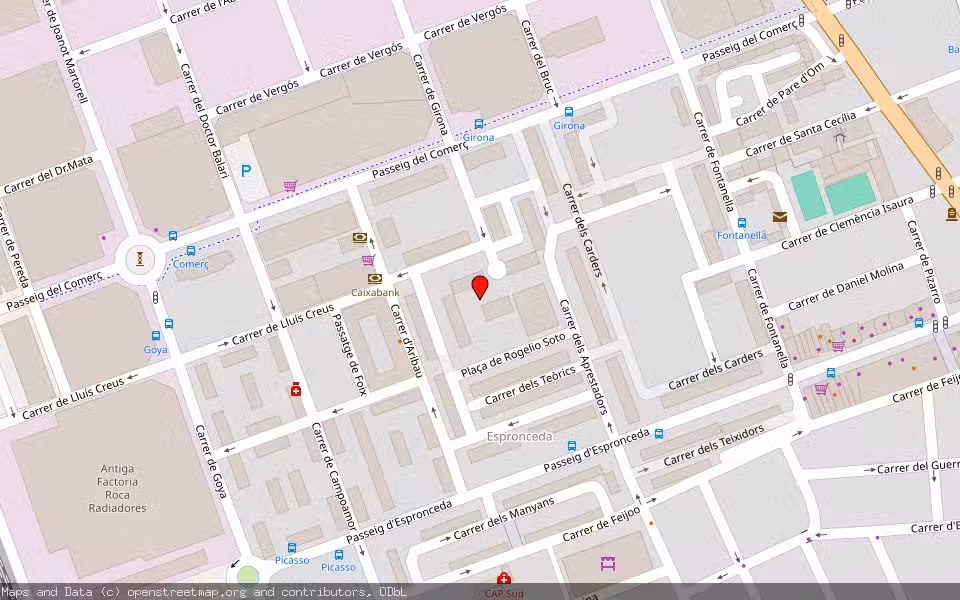 Mapa de Subasta Inmueble (Vivienda) en Sabadell, Barcelona