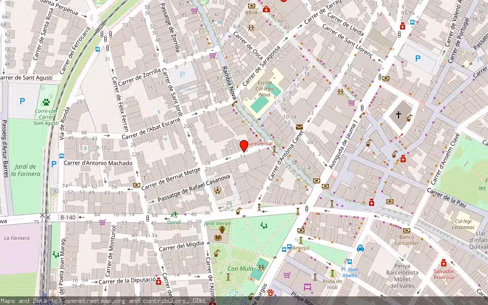 Mapa de Subasta Inmueble (Vivienda) en Mollet Del Vallès, Barcelona