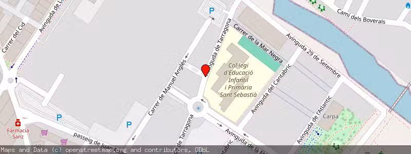 Mapa de Subasta de Inmueble (Vivienda) en Vinaròs, Castellón 