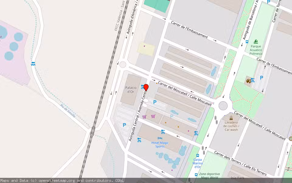 Mapa de Subasta Inmueble (Vivienda) en Oropesa Del Mar, Castellón/Castelló