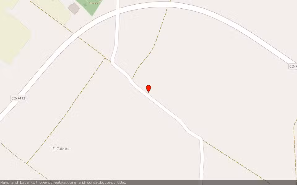 Mapa de Subasta Inmueble (Finca rústica) en Dos-torres, Córdoba