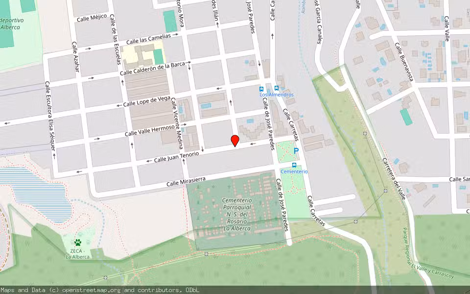 Mapa de Subasta Inmueble (Vivienda) en Murcia