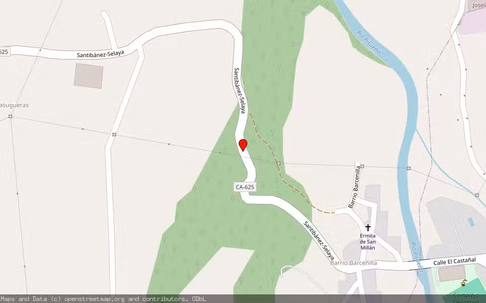 Mapa de Subasta Inmueble (Vivienda) en Villacarriedo, Cantabria