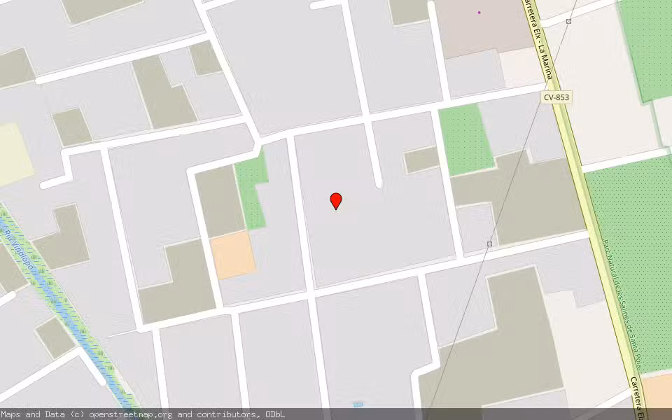 Mapa de Subasta Inmueble (Finca rústica) en Elx/elche, Alicante/Alacant