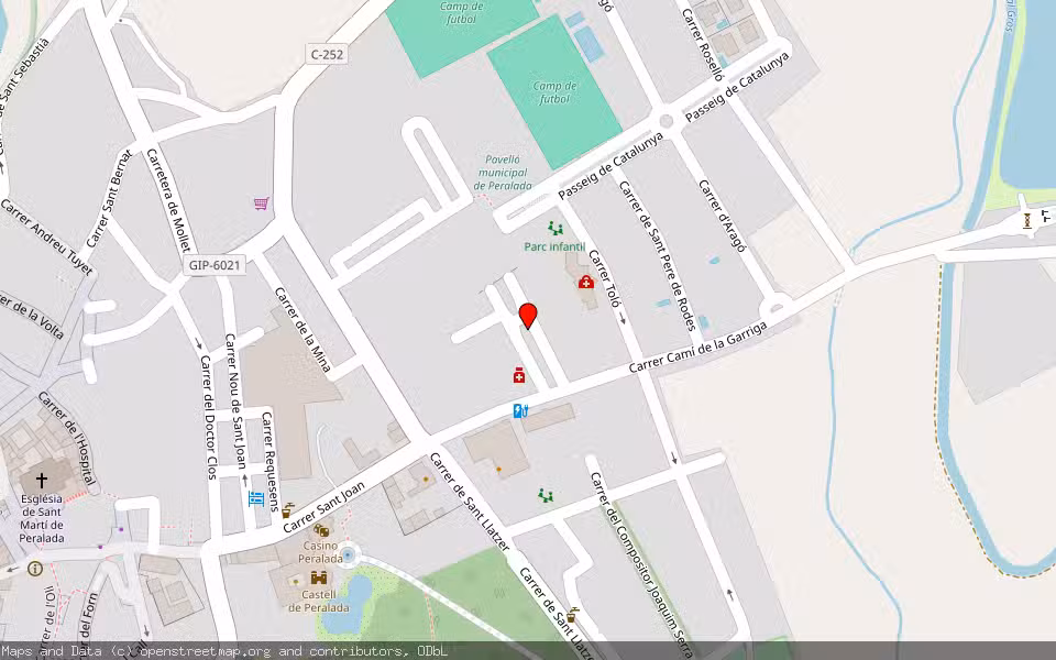 Mapa de Subasta Inmueble (Vivienda) en Figueres, Girona