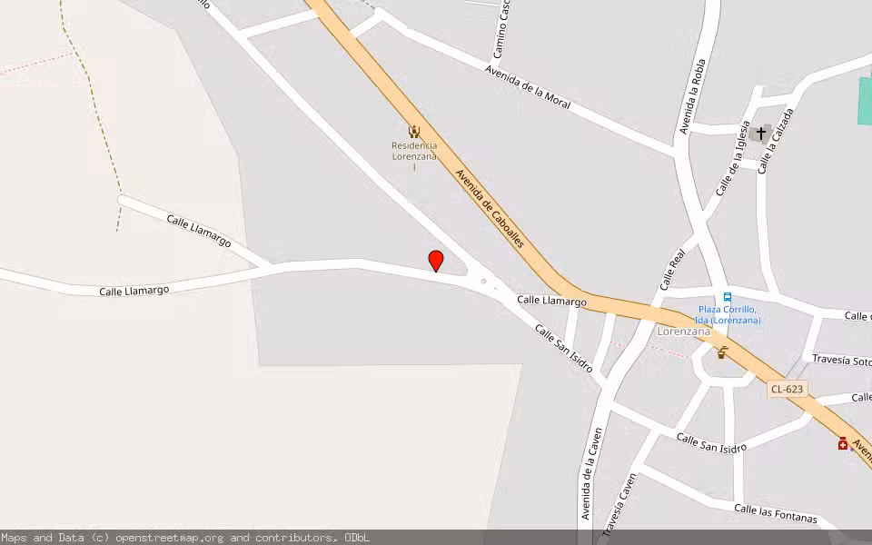 Mapa de Subasta Inmueble (Solar) en Lorenzana, León