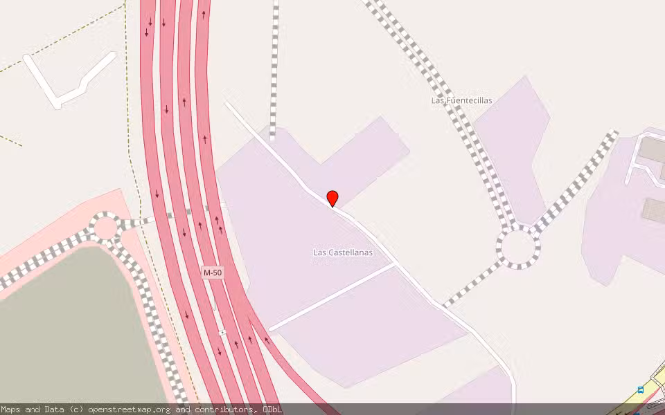 Mapa de Subasta Inmueble (Nave industrial) en San Fernando De Henares, Madrid